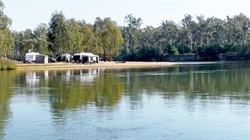 Campers warned to expected a lower Murray River this Easter