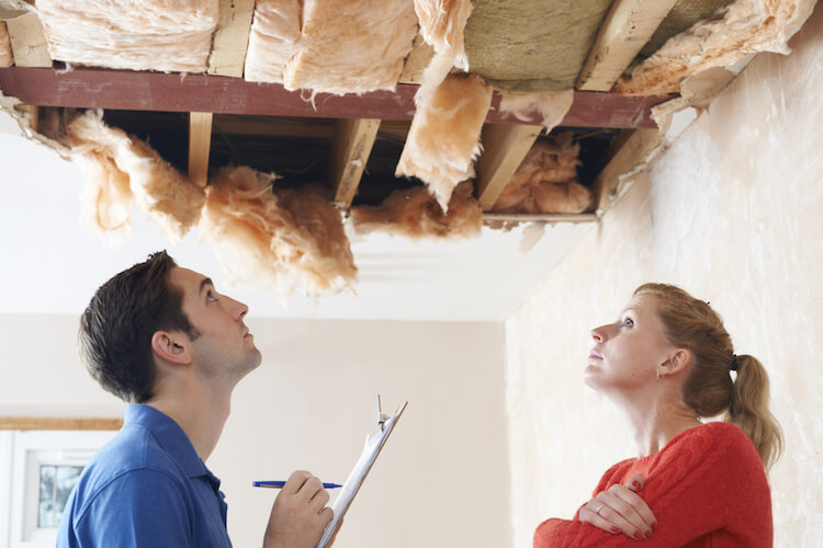 hole in roof during property inspection hole in roof during property inspection