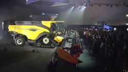 New combine harvester unveiled after 10 years of research and development