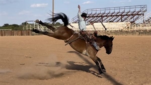 Meet the Aussie saddle bronc riders digging their spurs into the US circuit