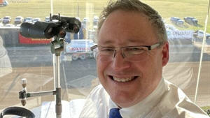 Man behind the mic for harness racing's pinnacle race, the Inter Dominion