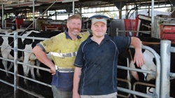 Milking 1500 cows through robots and a rotary pays off in Nar Nar Goon