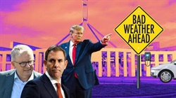 Chaos: Trump drops weather BOM, super tax delay demand, EVs power down
