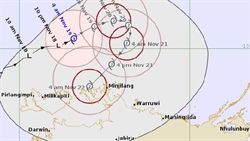 Effects of the season's first cyclone will be felt across the country