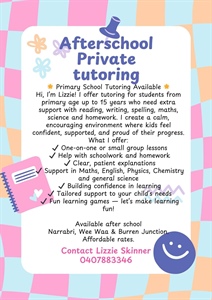 After School Private Tutoring