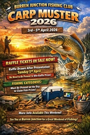 Burren Junction Carp Muster Raffle