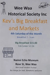 Kev's Big Breakfast and Markets