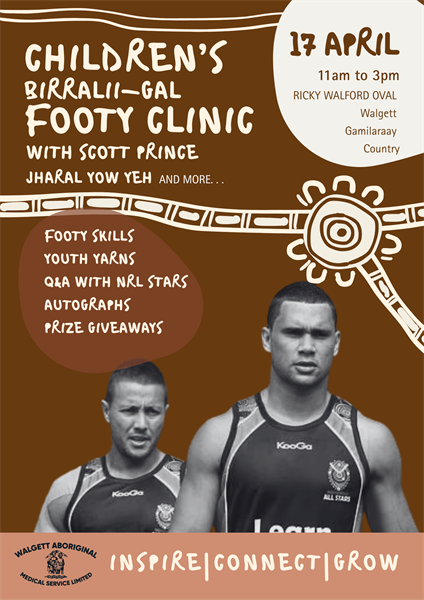 Children Footy Clinic Walgett