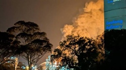 Likely cause of 'ferocious' oil refinery fire revealed, as blaze continues