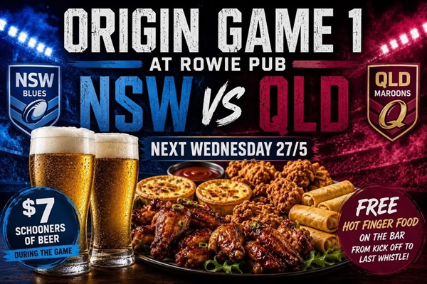 State of Origin at Rowena Pub
