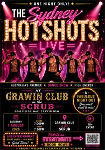The sydney Hot Shots Live